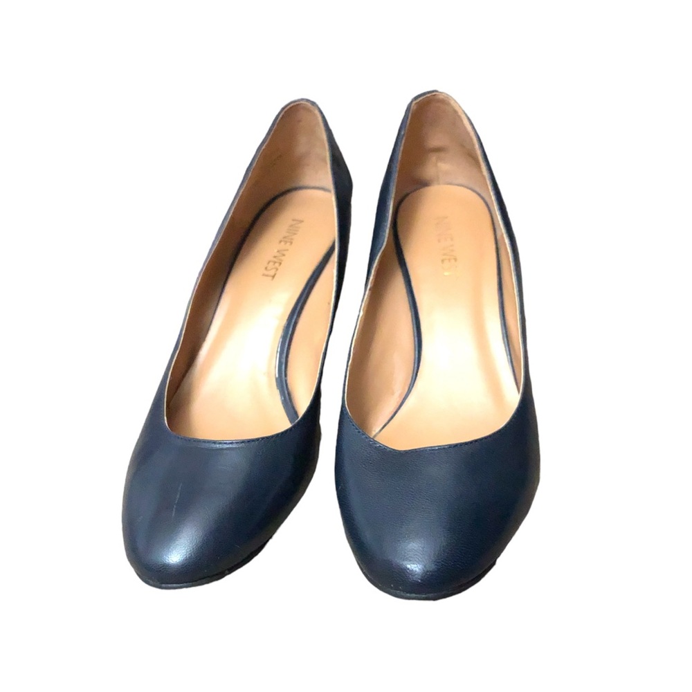 Nine West Dark Blue Heels